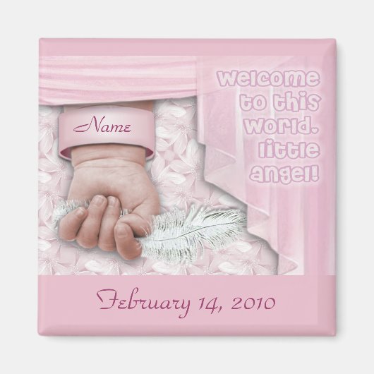 Baby (anpassbar) magnet (Vorne)