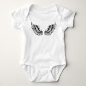 Baby Anzug, Design "Lil'Angel" Baby Strampler (Vorderseite)