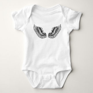 Baby Anzug, Design "Lil'Angel" Baby Strampler