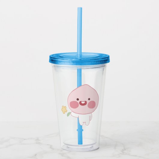 Baby Apeach Acryltrinkbecher (Vorderseite)