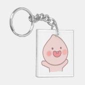 Baby Apeach Schlüsselanhänger (Vorderseite links)