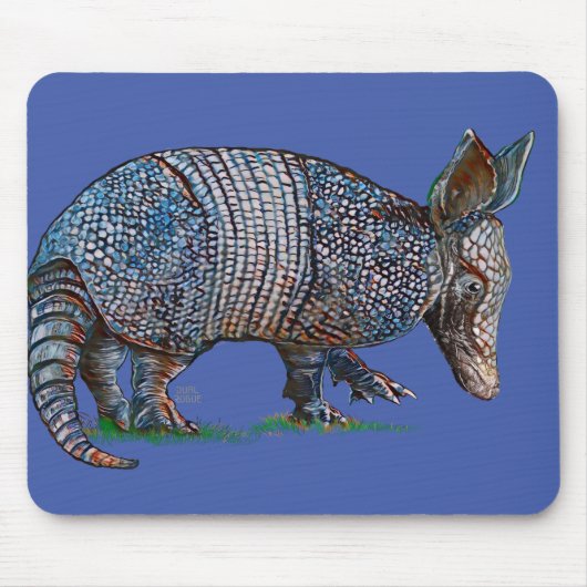 Baby Armadillo Mousepad (Vorne)