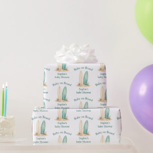 Baby auf Bord Baby-Party Geschenk zur Erinnerung Geschenkpapier