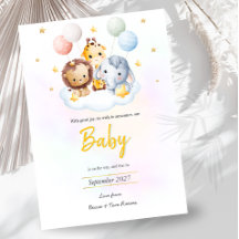 Baby auf dem Weg Ankündigung