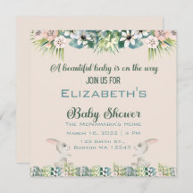 Baby auf dem Weg Babydusche