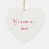 "Baby auf der Weise" Verzierung Keramikornament (Hinten)