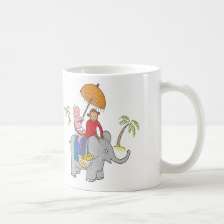 Baby auf Elefanten Kaffeetasse