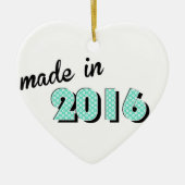 Baby aus 2016 keramikornament (Vorne)