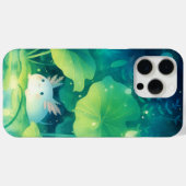 Baby Axolotl Blume Pond Case-Mate iPhone Hülle (Rückseite (Horizontal))