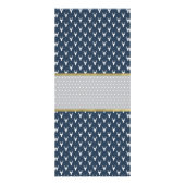 Baby Babble Word Scramble, Babydusche, Marine, Gra Werbekarte (Hinten)