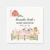Baby-Baby-Babydusche Serviette (Vorderseite)