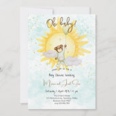 Baby, Baby-Dusche Einladung (Vorderseite)