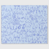 Baby-Baby-Dusche Geschenkpapier (Flach)