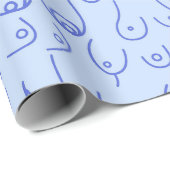 Baby-Baby-Dusche Geschenkpapier (Rolleneckpunkt)