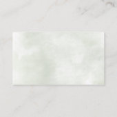 Baby-Baby in Bloom Pink Babydusche Buchanfrage Begleitkarte (Rückseite)