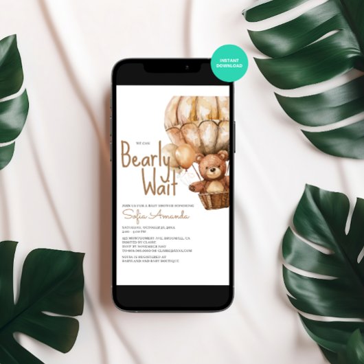 Baby Baby Shower Einladung