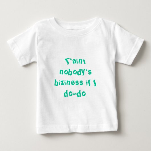 Baby Baby T-shirt (Vorderseite)