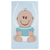 Baby-Babyparty Kleine Geschenktüte (Rückseite)