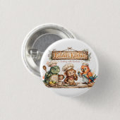 Baby Backen Freunde Button (Vorne & Hinten)