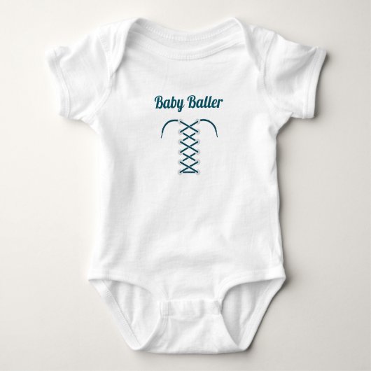 Baby Baller Bodysuit Tshirt (Vorderseite)