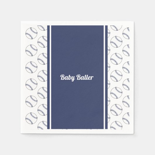 Baby Baller Papierserviette (Vorderseite)