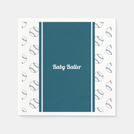 Baby Baller Papierserviette (Vorderseite)