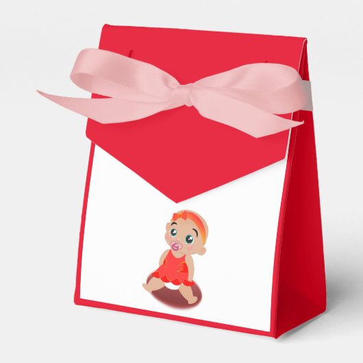 Baby-Ballotin Geschenkschachtel (Vorderseite)