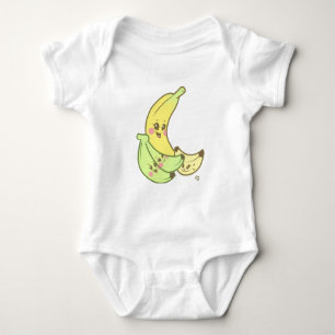 Baby-Bananen-Familienpullover Baby Strampler