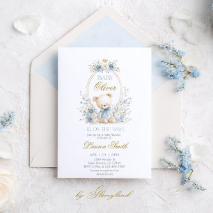 Baby-Bär-Baby-Party Einladung