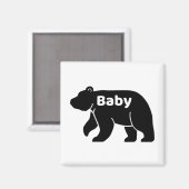 BABY Bär, Kind, Babydusche Geschenk Magnet (Vorderseite/Rückseite)