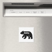 BABY Bär, Kind, Babydusche Geschenk Magnet (In Situ (Geschirrspüler))