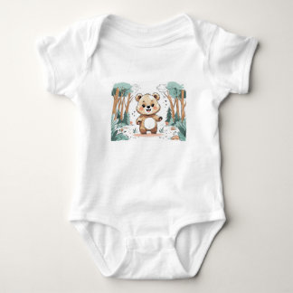 Baby-Bär-Körper Baby Strampler