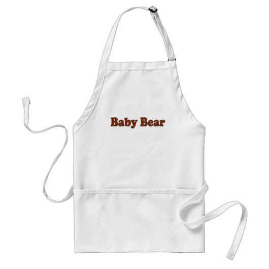 Baby-Bär Schürze (Vorne)
