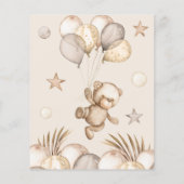 Baby Bär Wer kennt das beste Baby Duschspiel (Rückseite)