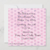 Baby-Bärn-Babyparty-Einladungen Einladung (Rückseite)