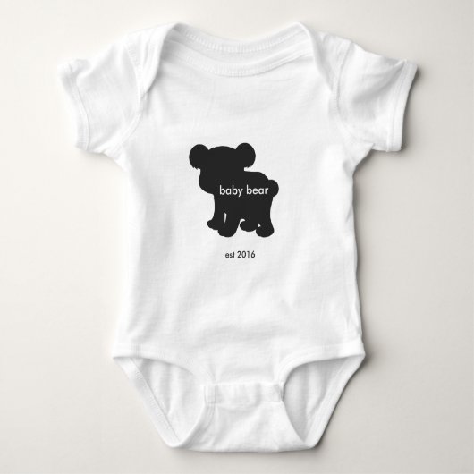Baby-Bärn-T-Shirt Baby Strampler (Vorderseite)