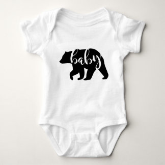 Baby-Bärn-zusammenpassende Familien-Shirts Baby Strampler