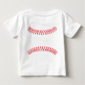 Baby Baseball Custom T - Shirt (Rückseite)