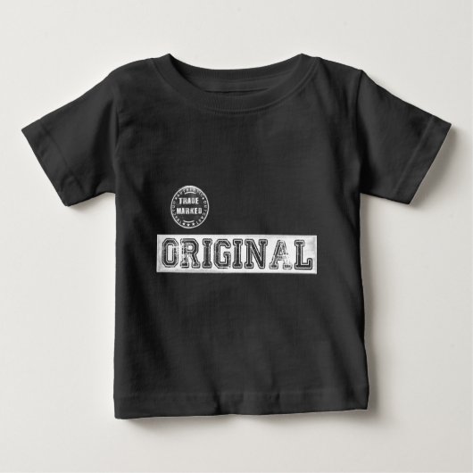 Baby Baseball Raglan mit Cooler Original-Printwerb Baby T-shirt (Vorderseite)