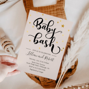 Baby Bash Couples Baby Dusche Einladung