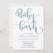 Baby Bash Couples Kinderdusche Einladung (Vorderseite)