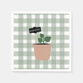 Baby Basil Napkins Serviette