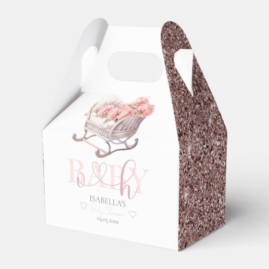 Baby Basket Baby Duschvorrichtung Geschenkschachtel (Vorderseite)