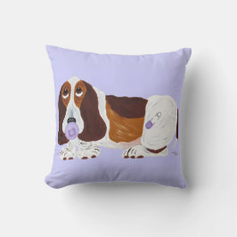 Baby Basset Hound Kissen