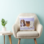 Baby Basset Hound  Kissen (Stuhl )