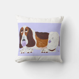 Baby Basset Hound  Kissen