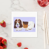 Baby Basset Hound  Serviette (Beispiel)