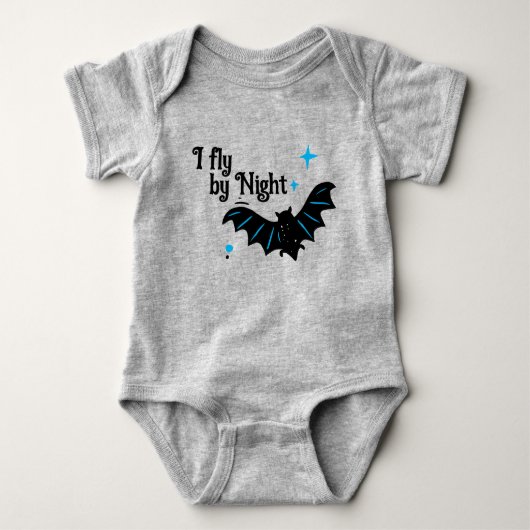 Baby Bat Halloween Strampler (Vorderseite)