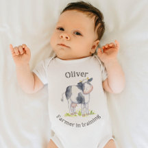 Baby Bauer Kuh Babywachsen