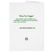 Baby-Baum Hugger: Menschenaffe (Hinten)